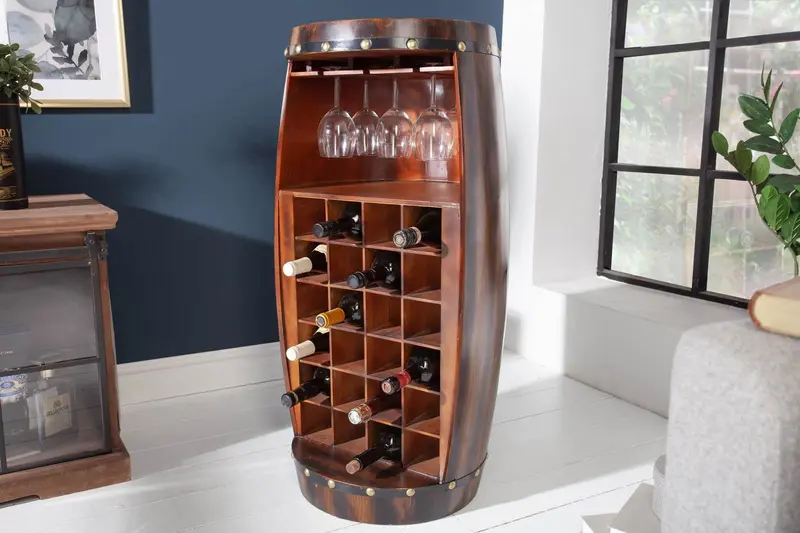STOLIK / BAREK BODEGA 97 CM / 40418  / INVICTA INTERIOR