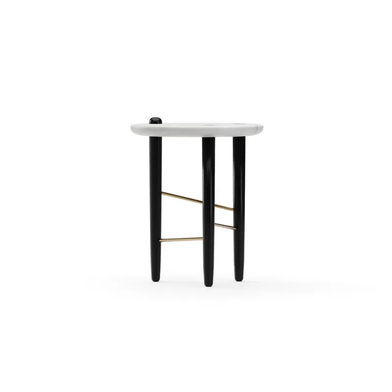 Stolik boczny Madera | kamienny blat