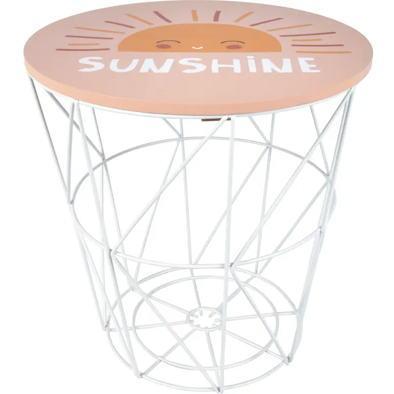 Stolik dziecięcy z funkcją schowka, Ø 30 cm