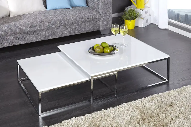 STOLIK ELEMENTS BIAŁY / 36083 / INVICTA INTERIOR