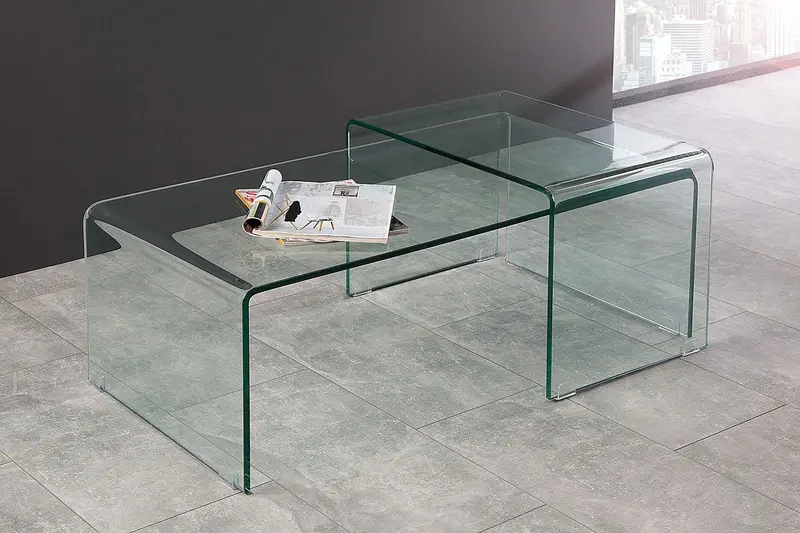 STOLIK FANTOME KOMPLET 2 SZTUKI / 37255 / INVICTA INTERIOR