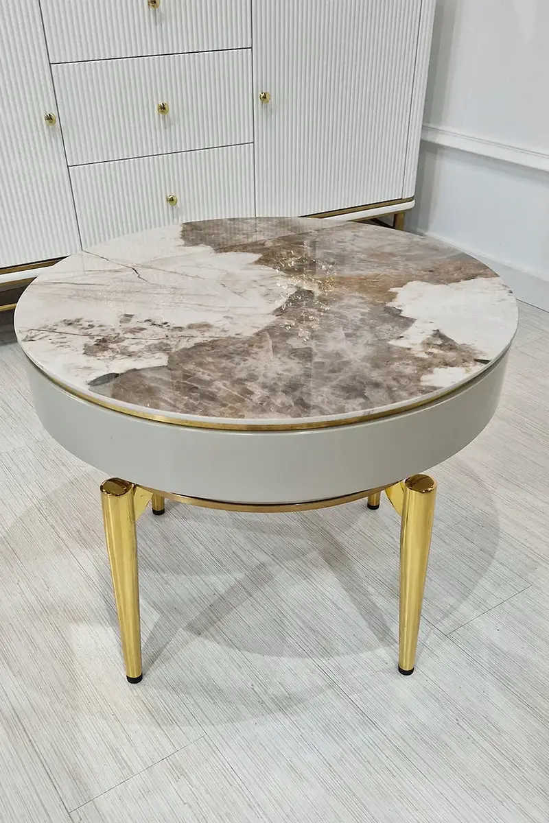 STOLIK IVETTE OKRĄGŁY 60 CM / AH
