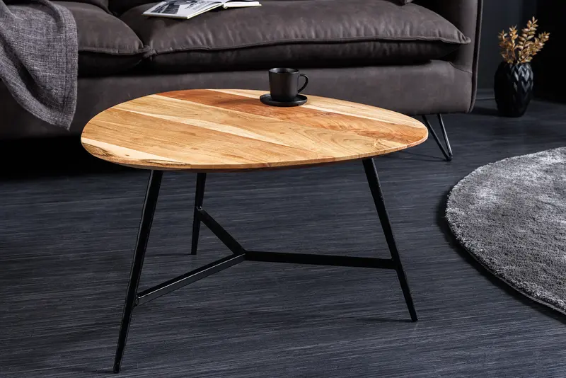 STOLIK KAWOWY AKACJA 60 CM / 43740 INVICTA INTERIOR
