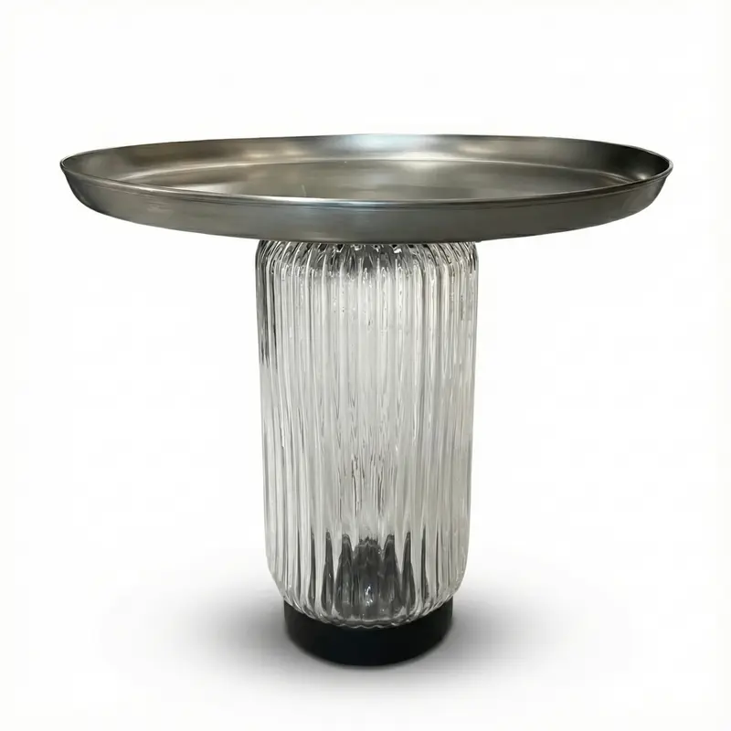 Stolik kawowy Fresno Transparent Black