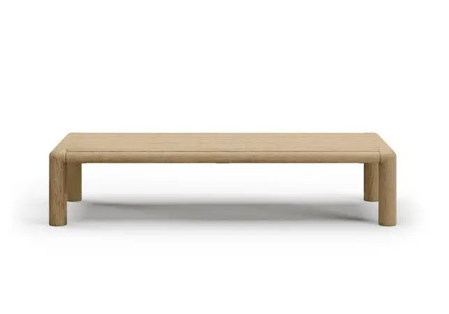 Stolik kawowy outdoor Caleo - natural L