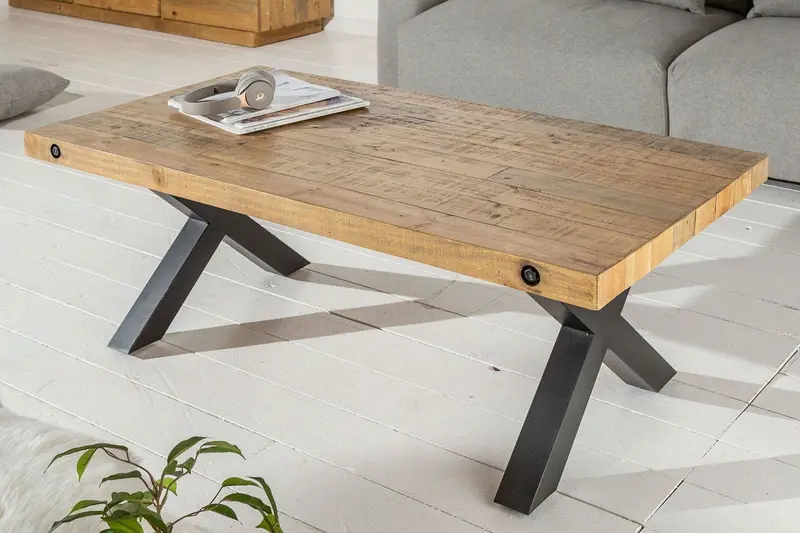 STOLIK KAWOWY THOR SOSNA NATURALNA / 40455  / INVICTA INTERIOR