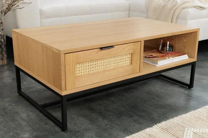 STOLIK KAWOWY VIENER PLECIONKA WIEDEŃSKA 100 CM / 41612  / INVICTA INTERIOR