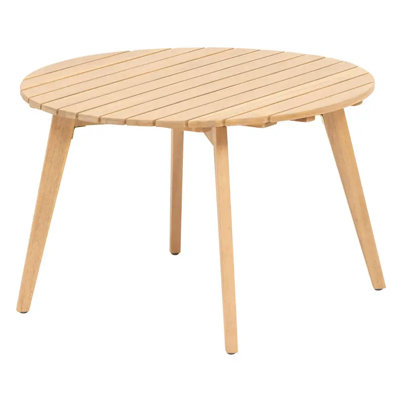 Stolik ogrodowy z drewna akacji OLVINIA, Ø 60 cm