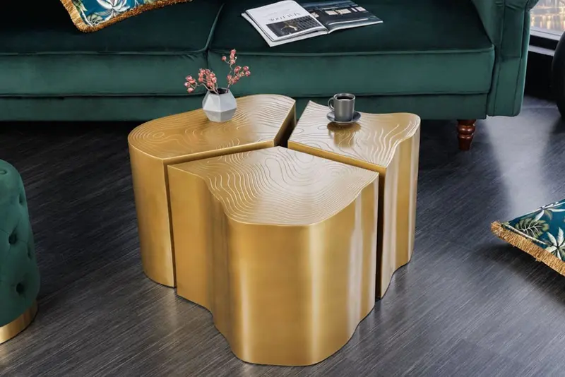 STOLIK ORGANIC ORIENT 80 CM / 42777  / INVICTA INTERIOR