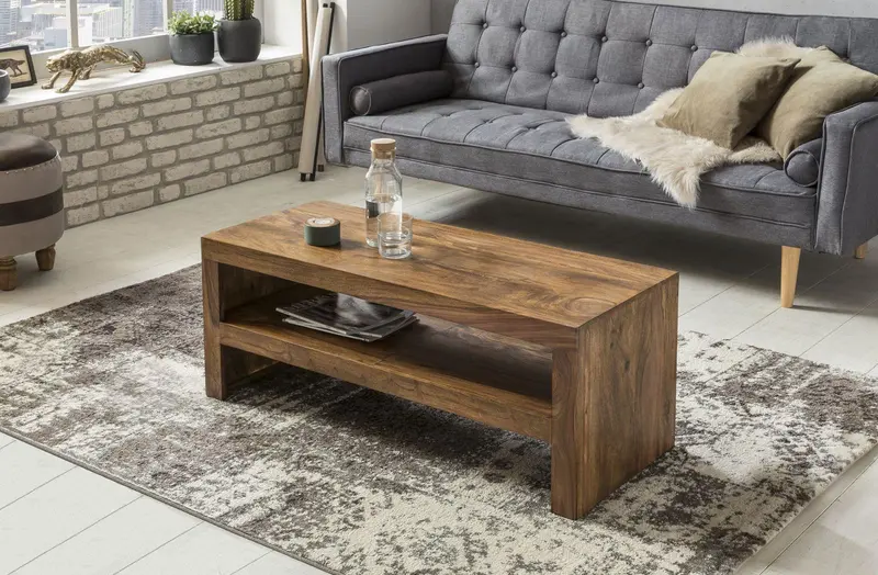 STOLIK WOHNLING MUMBAI 110 CM DREWNO LITE / WL1.202