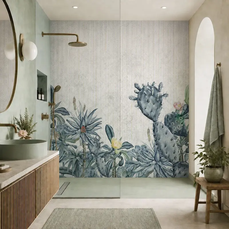 Succulento – Tapeta na wymiar Aqua Zone