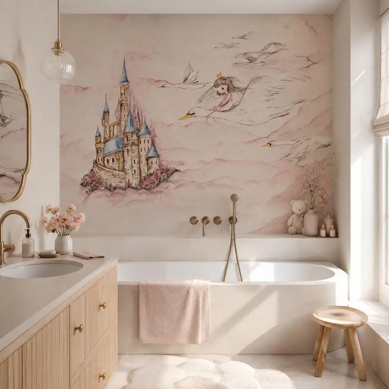 Swan Princess – Tapeta na wymiar Aqua Zone