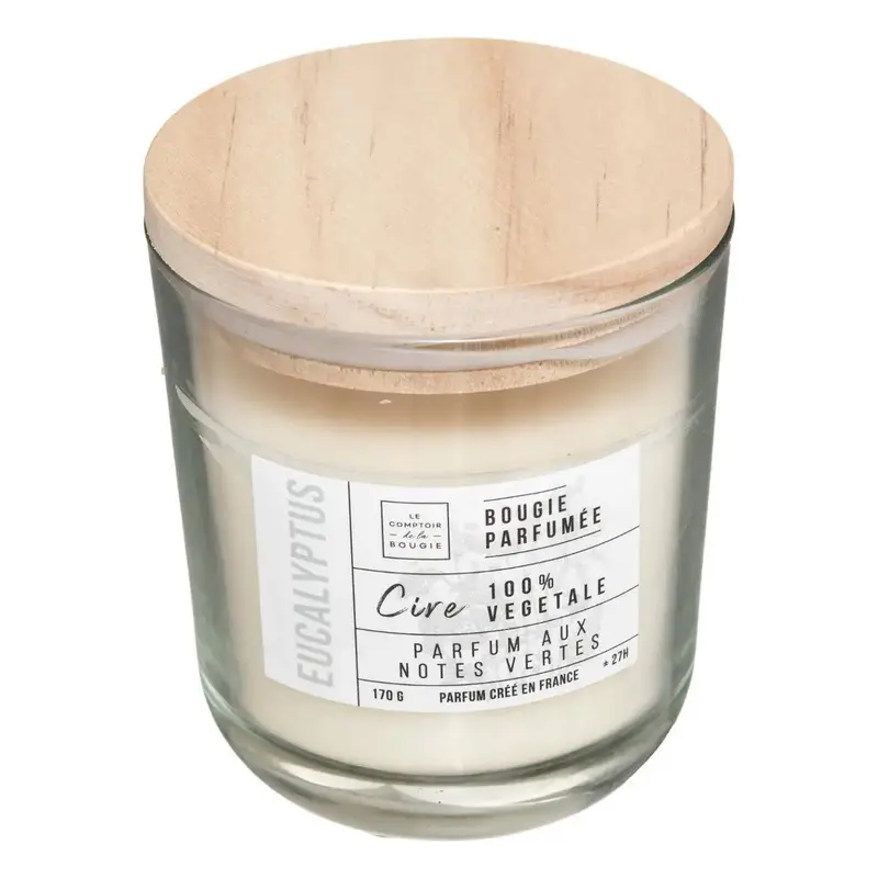 Świeca zapachowa z woskiem roślinnym, 170 g