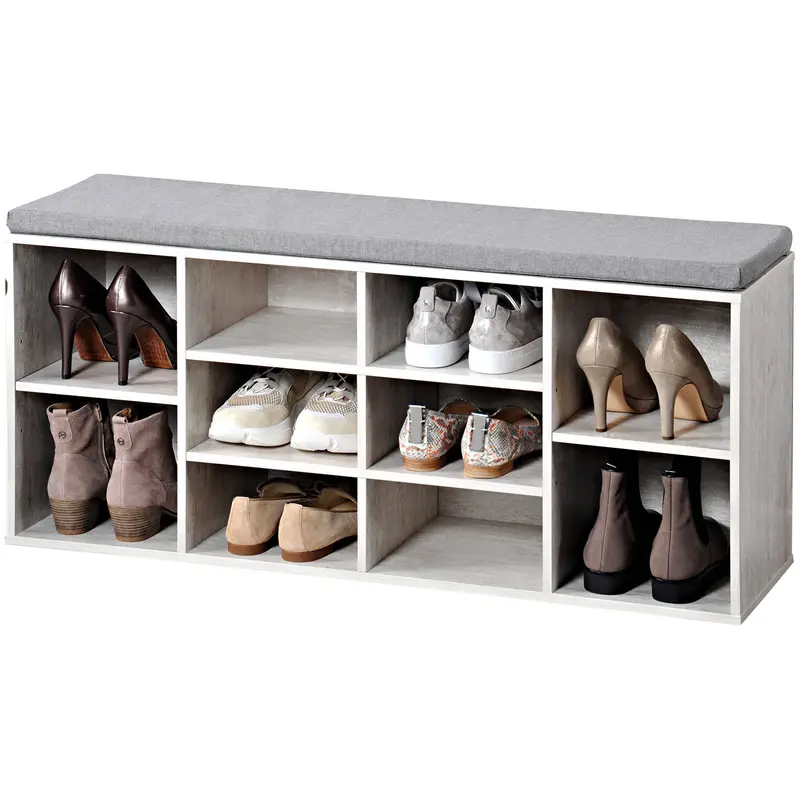 Szafka na buty z siedziskiem, 103,5 x 29,5 x 48 cm