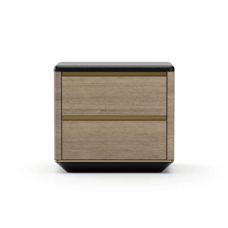 Szafka nocna Madera | 2 szuflady, Opal, CLA-025-061