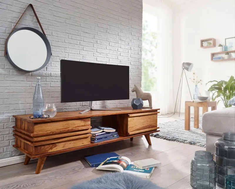 SZAFKA TV DREWNO LITE Sheesham Wohnling / WL1.745