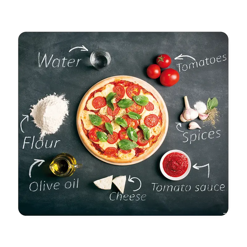 Szklana płyta kuchenna ze szkła hartowanego, PIZZA