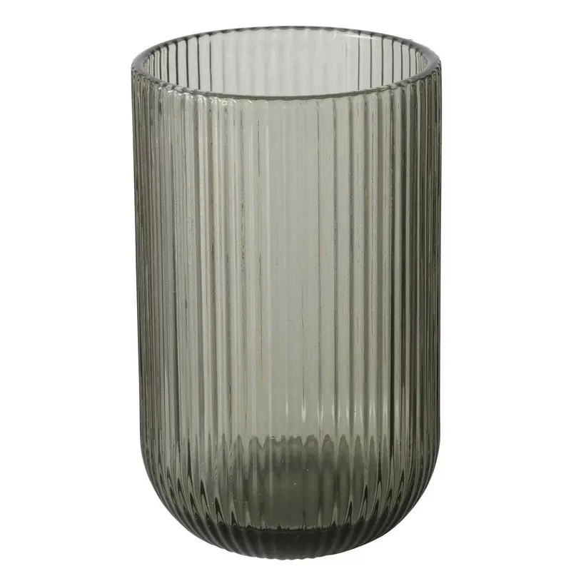 Szklanka do wody RIGANO, ryflowane szkło, 320 ml