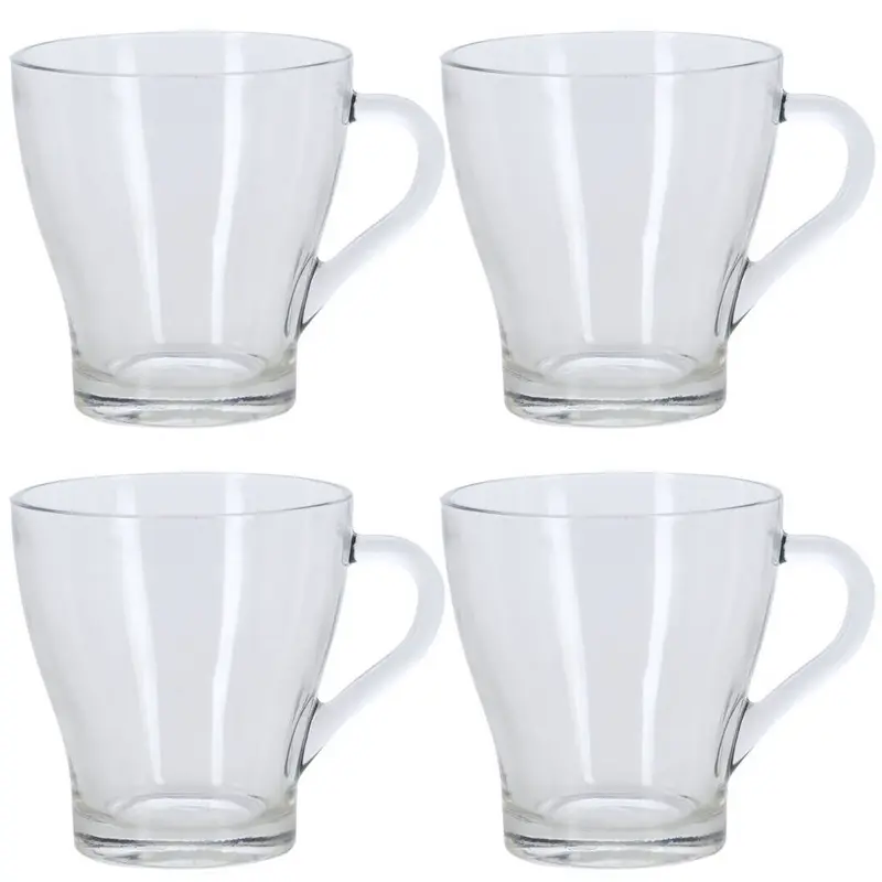 Szklanki do kawy herbaty, 4 sztuki x 300 ml