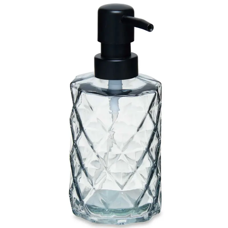 Szklany dozownik w romby, 360 ml