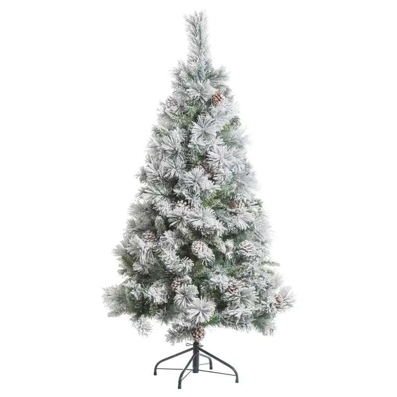 Sztuczna choinka z ośnieżonymi gałązkami, 150 cm
