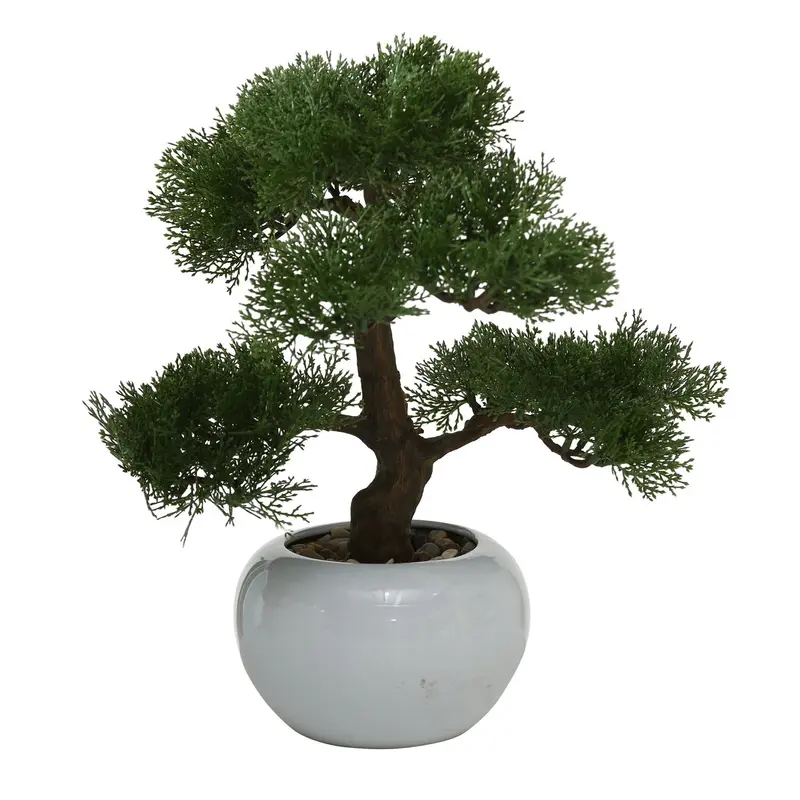 Sztuczna roślina doniczkowa bonsai, 33 cm, do wnętrz