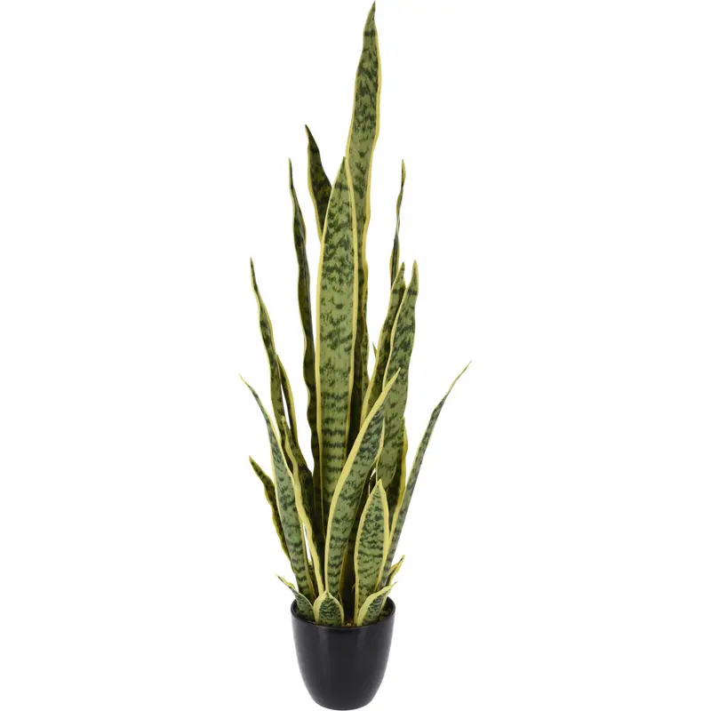 Sztuczna roślina doniczkowa SANSEWIERIA GWINEJSKA, 92 cm