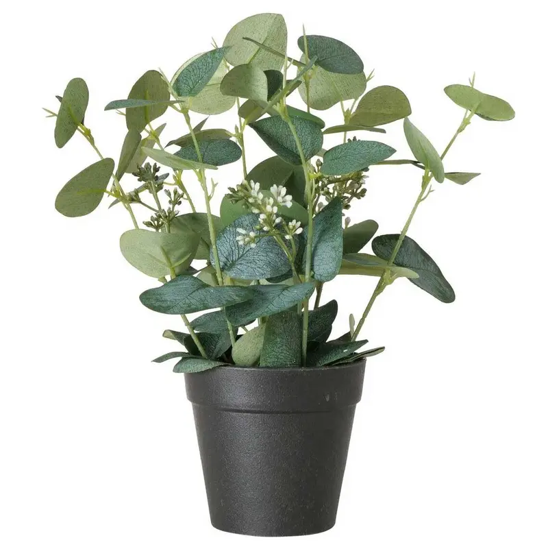 Sztuczna roślina SAGE, eukaliptus w doniczce, 30 cm