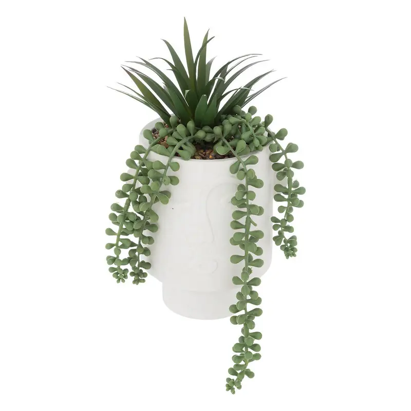 Sztuczna roślina w doniczce, senecio, 25 cm