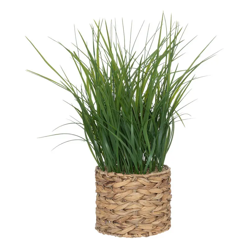 Sztuczna trawa w doniczce z hiacyntu wodnego, wys. 70 cm