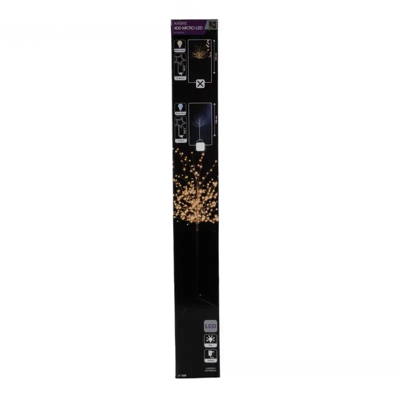 Sztuczne drzewko dekoracyjne, 400 diod LED, 150 cm