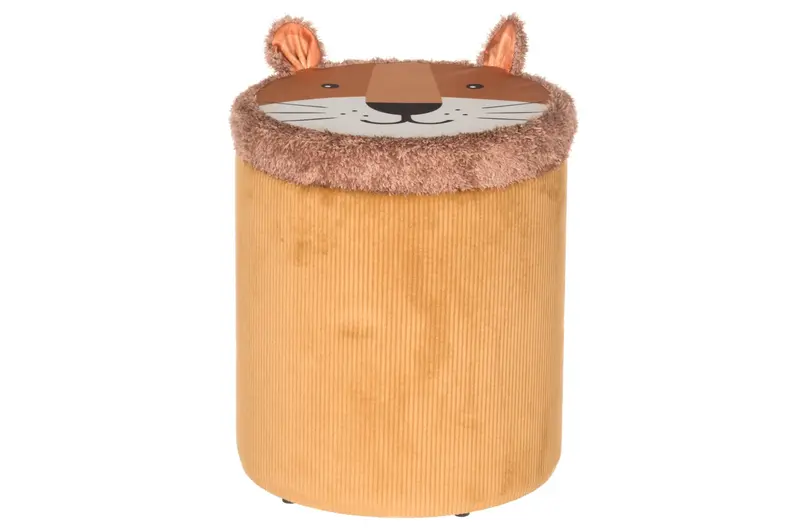 Taboret ze schowkiem do pokoju dziecięcego, Ø 32 cm