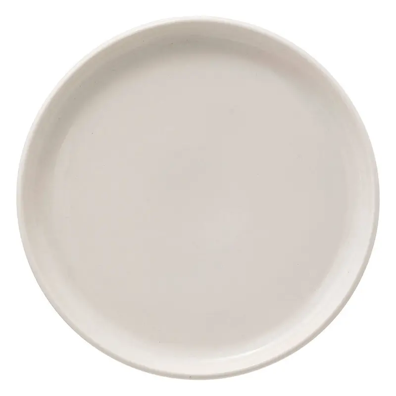 Talerz biały z porcelany NORA, Ø 21 cm