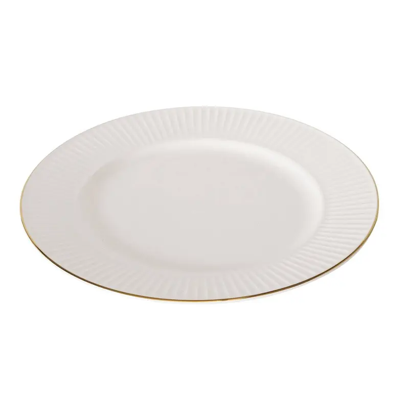 Talerz deserowy KELLY, porcelanowy, Ø 20 cm