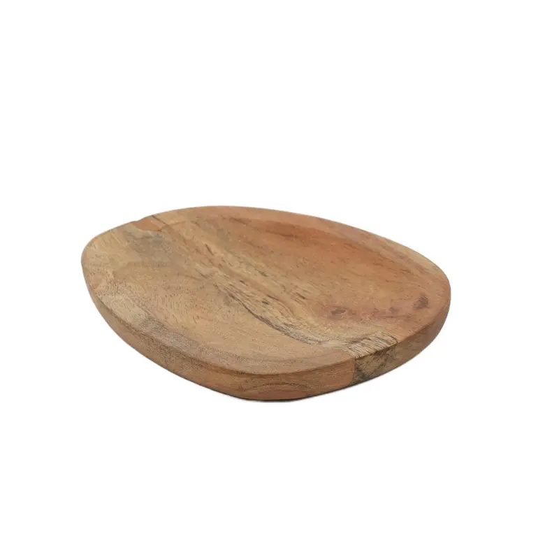 Talerz drewniany, 16 x 13 x 1,5 cm