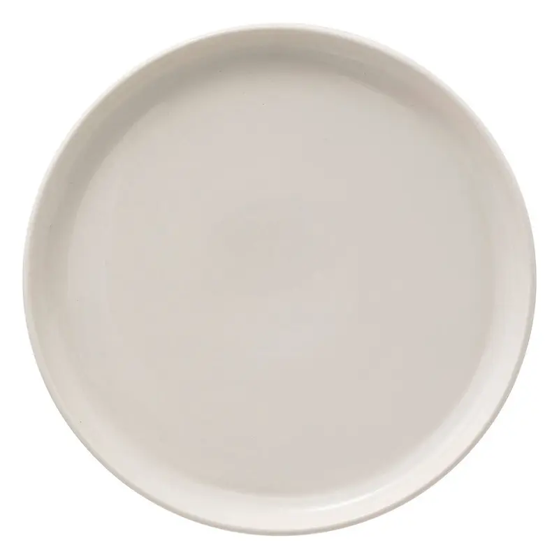 Talerz obiadowy z białej porcelany NORA, Ø 27 cm