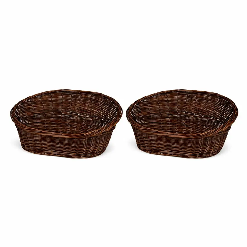 Taravia wicker gift basket, set of 2 pieces. TheWickerStories