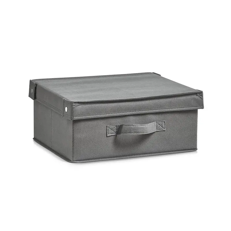 Tekstylny organizer do szafy z przykrywką, 33 x 28 x 15 cm