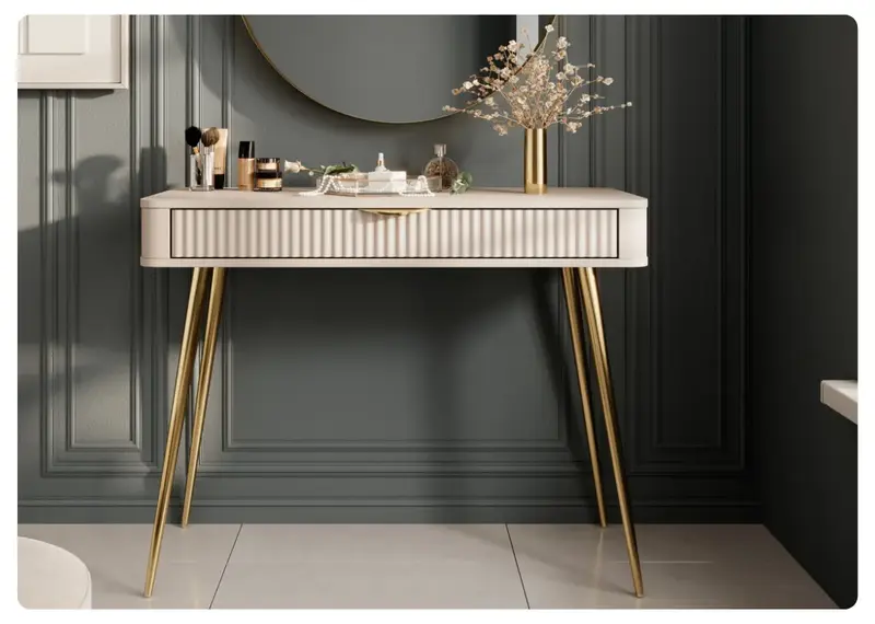 Toaletka Lisse Typ J  | Elegancja w wersji beżowej lub czarnej