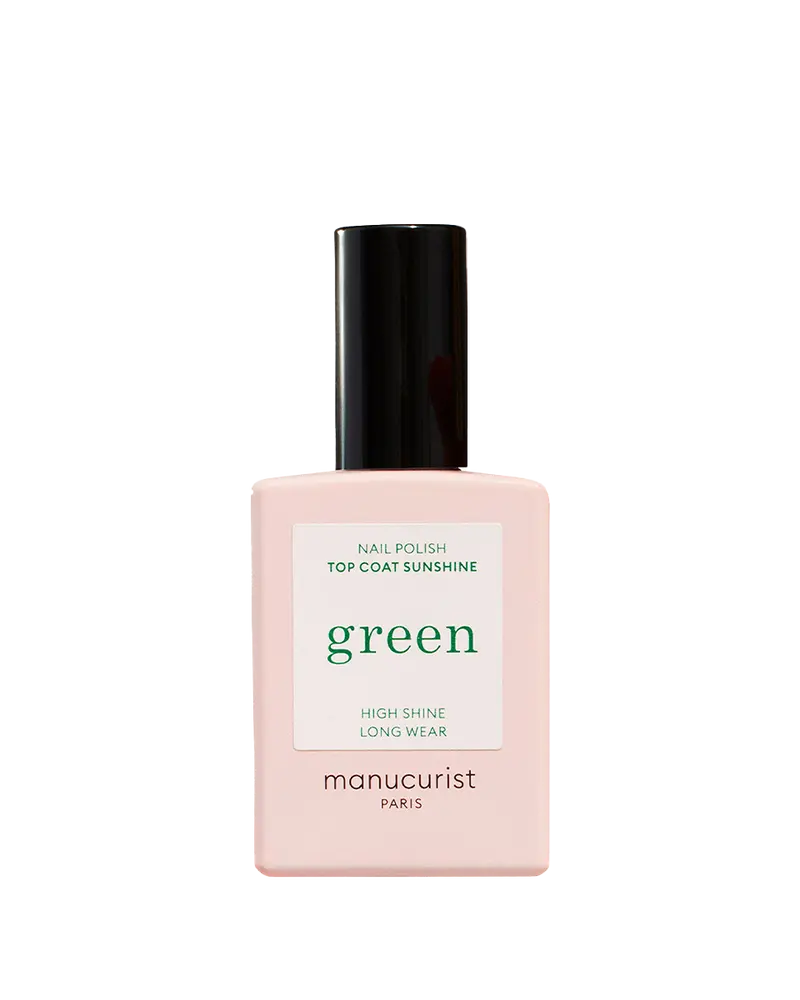 Top coat do lakierów do paznokci Green SUNSHINE 15 ml