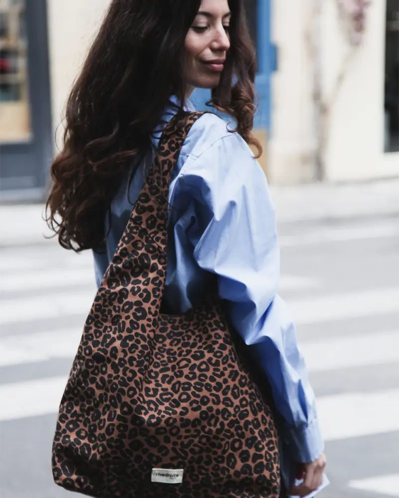 Torba na ramię Richelieu Leopard