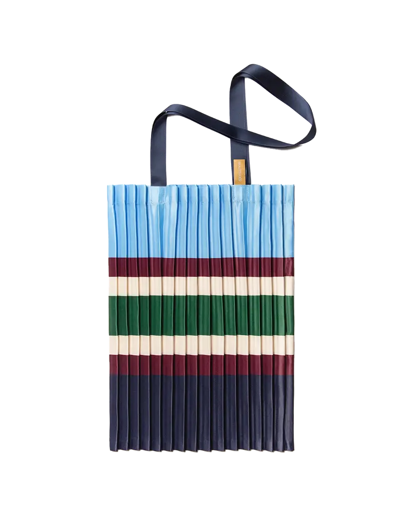 Torba plisowana SORRENTO BLUE