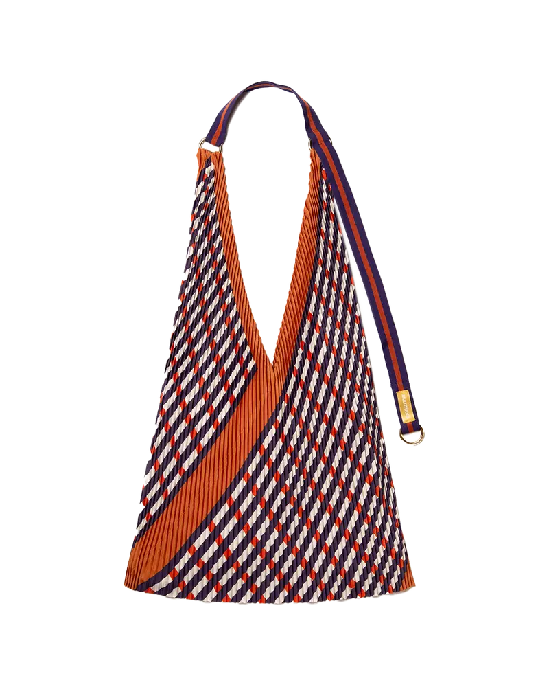 Torba plisowana Y SOPHIA TERRACOTTA