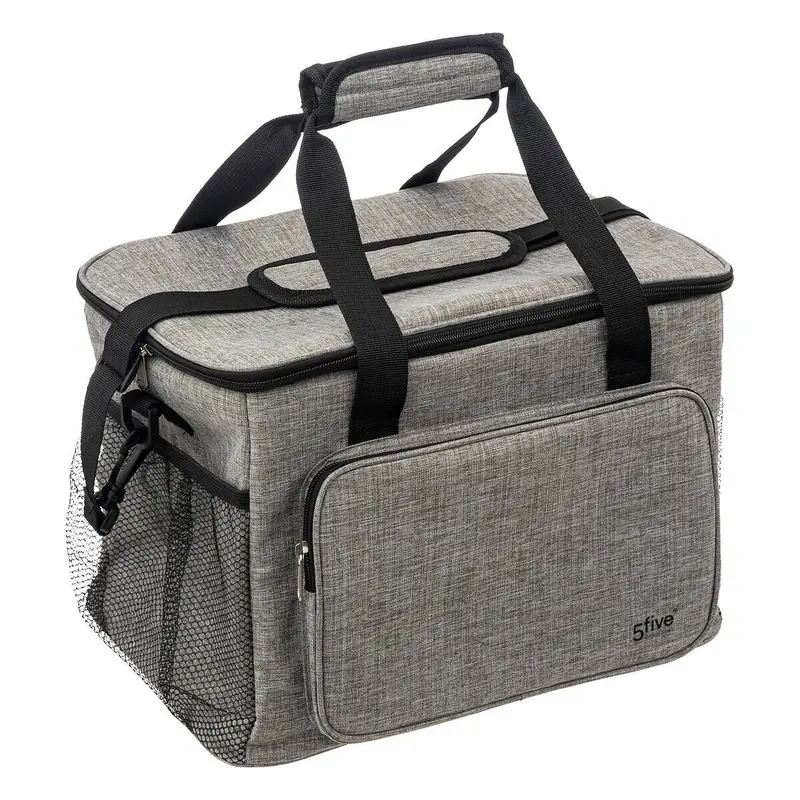 Torba termiczna na zakupy, szara, 20 l