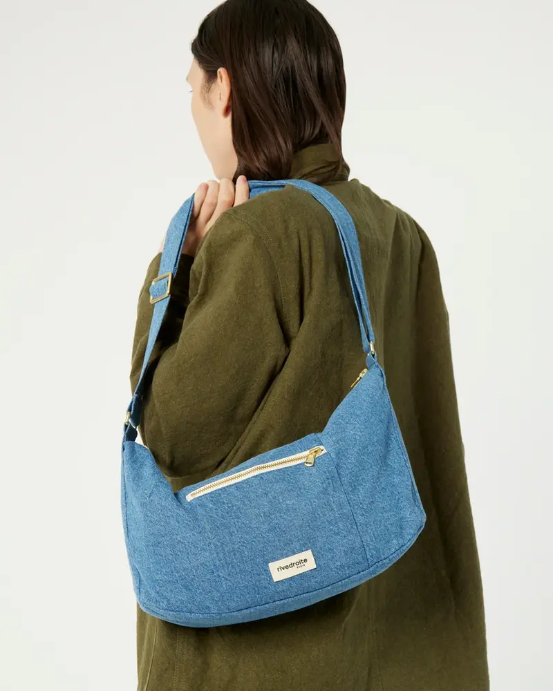 Torebka Charlot Stone washed denim