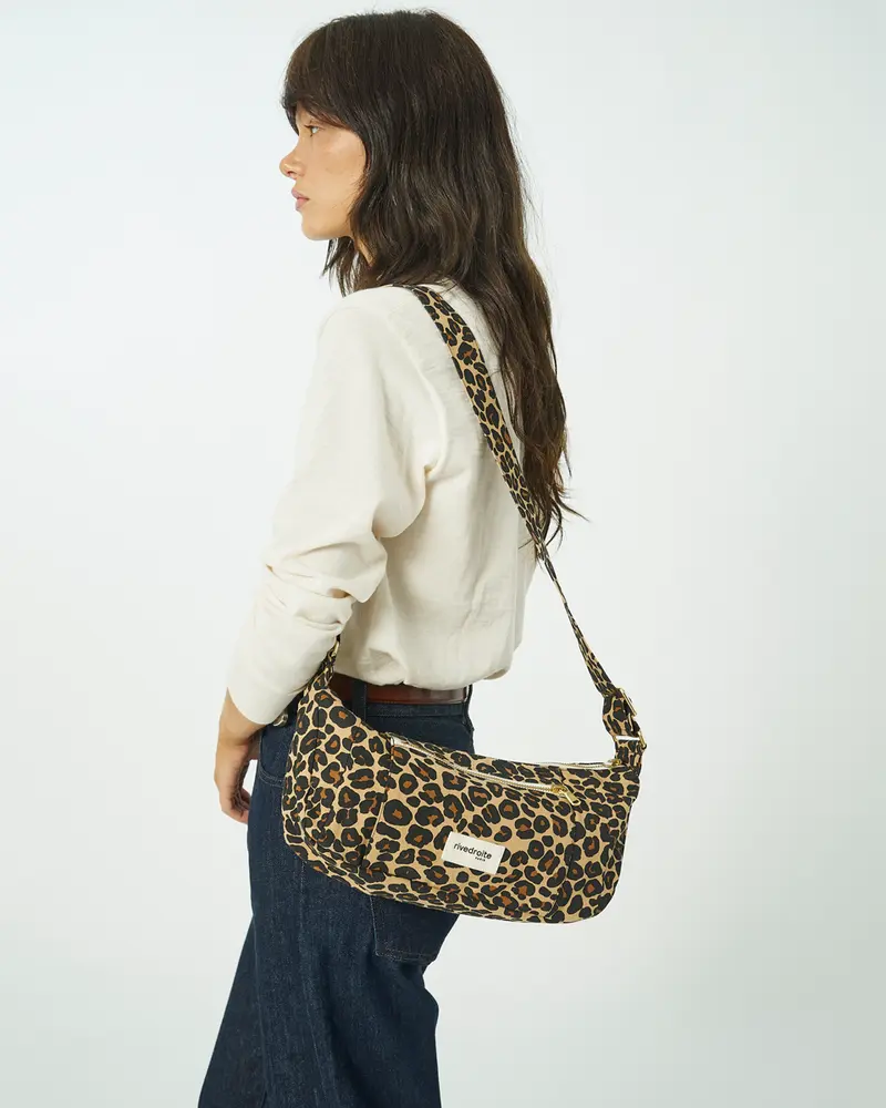 Torebka Mini Charlot Leopard Beige Sand