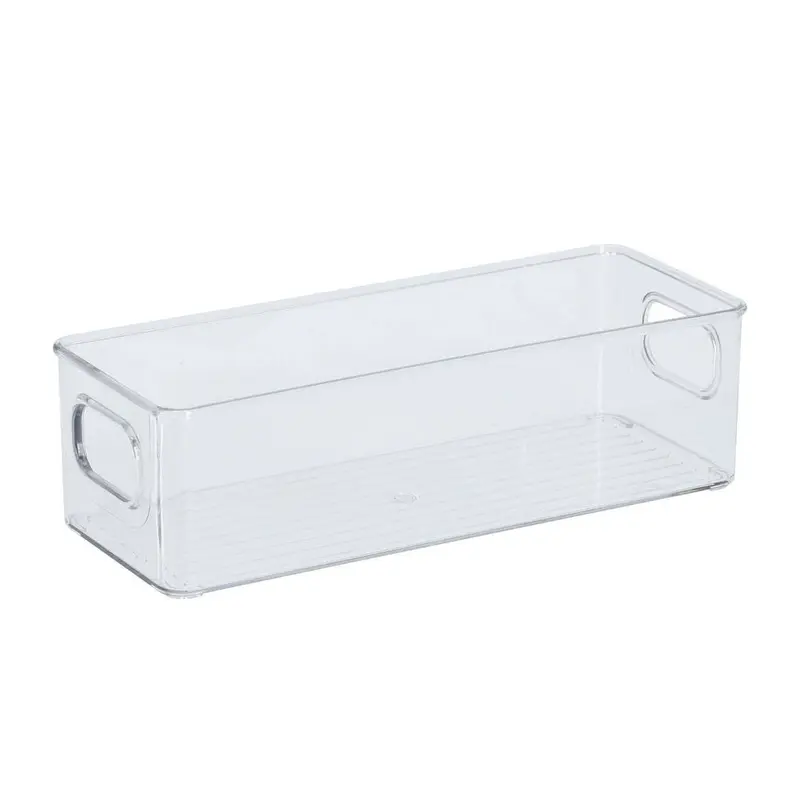 Transparentny organizer z plastiku, 25,5 x 10 x 7,6 cm