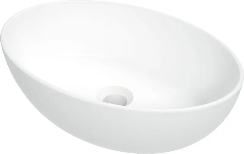 Umywalka ceramiczna nablatowa Alpinia Biały