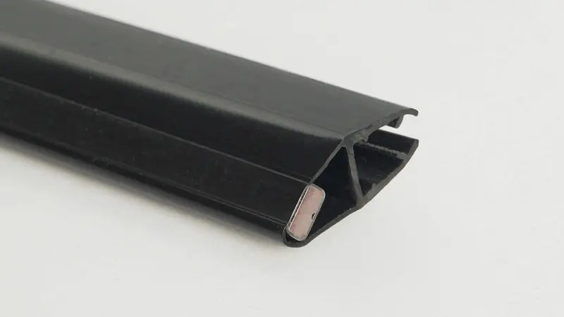 Uszczelka magnetyczna do kabin Kerria Plus - 1 szt. Czarny Mat