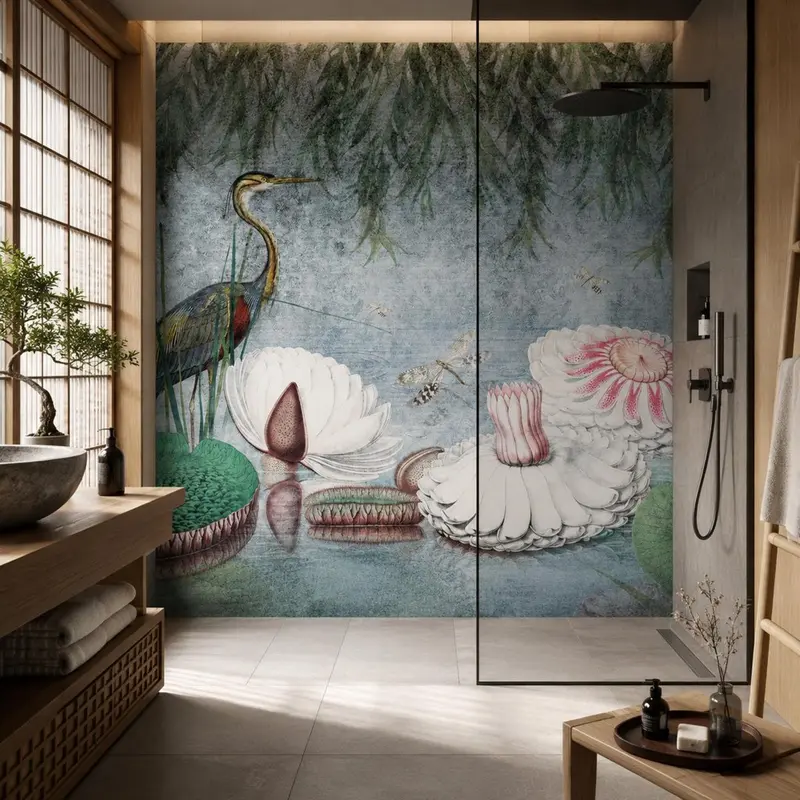 Water Lily – Tapeta na wymiar Aqua Zone